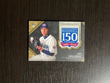 ROY HALLADAY 2019 Topps 150 Years GOLD Commemorative Patch /50 Card #AMP-RH