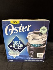Oster Elektrischer Reiskocher für 6 Tassen - Schwarz (2109987)