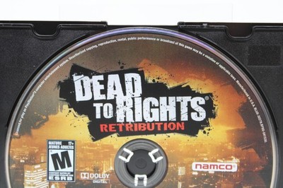 Refurbished PS3 Dead to Rights Retribution Good Mint Disc Only