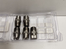 LOT OF 5 NEW OLD STOCK SPRAYING SYSTEMS 1/4" VEE JET SPRAY NOZZLES H1/4U-SS5030