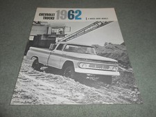 1962 Chevrolet 4-wheel Drive Truck Brochure 62 Chevy Catalog K14 K15 K25