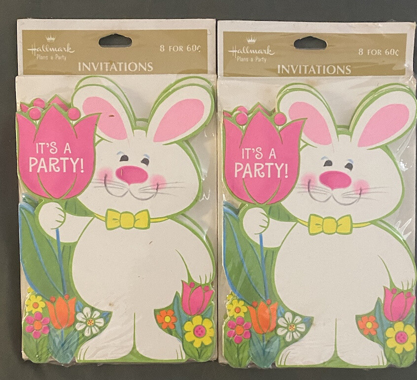 Bunny Party Invitations