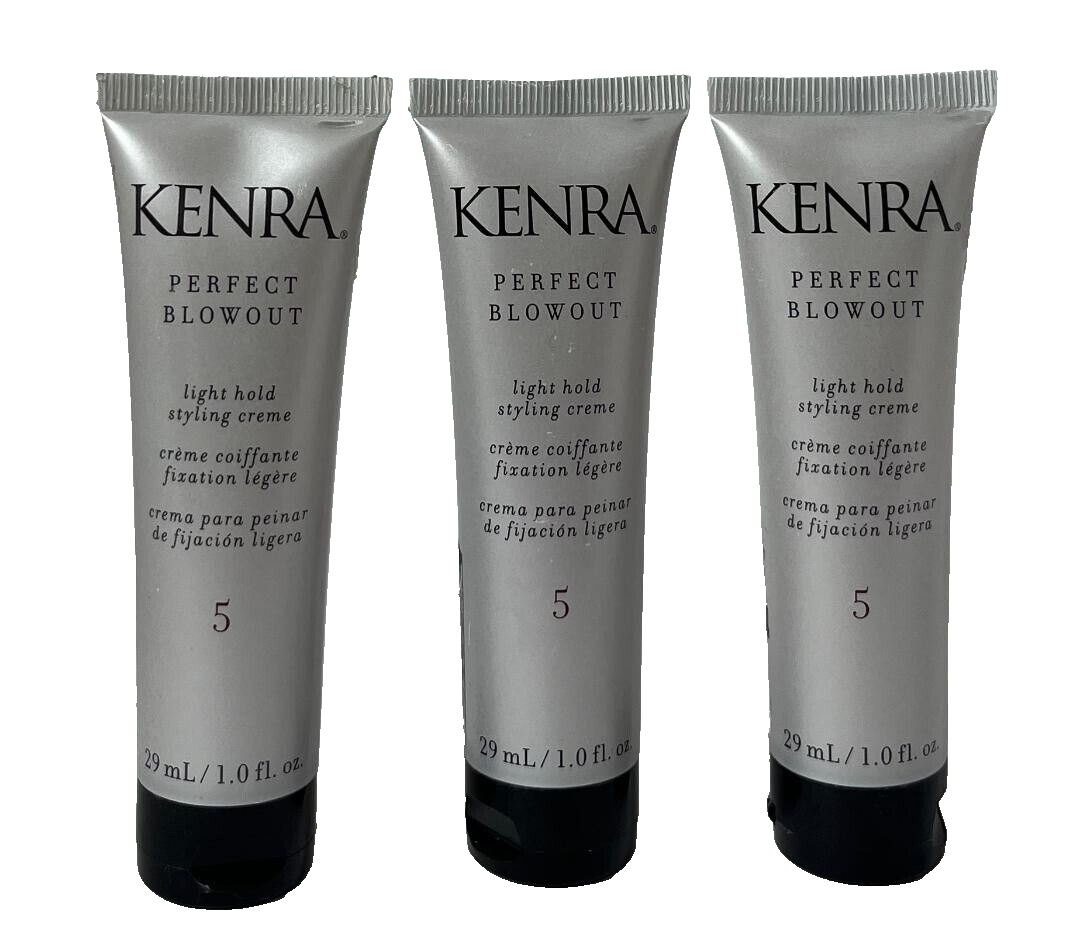 3 Kenra Perfect Blowout 5 Light Hold Styling Creme 1 oz ea eBay