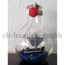 BUDDEL SCHIFF FLASCHEN SCHIFF GLASFLASCHE KUTTER MARITIM DEKO SEE FAHRT TOP SY68