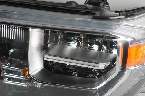 2018-2021 Toyota Tundra LH Driver Left LED Headlight Chrome Trim Aftermarket D1 - Picture 4 of 11