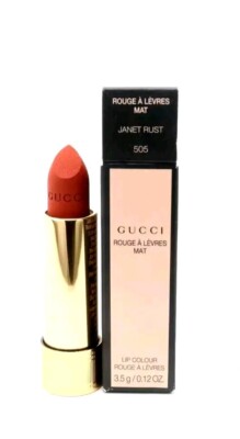 Gucci JANET RUST 505 Rouge à Lévres Satin Lipstick (Rusty Red