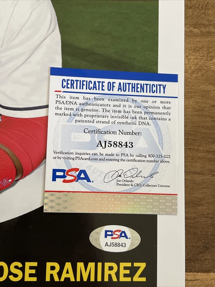 2019 Topps Top Entrepreneurs Signed Gary Vaynerchuk Vee Auto Ramirez 10x14 PSA - Image 3 of 3