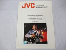JVC TDV541 XLM705 Vintage Audio Video General Original Catalogue brochure Japan