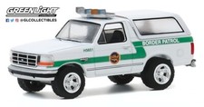 1:64 GreenLight - Hot Pursuit S35 - 1993 Ford Bronco - Border Patrol