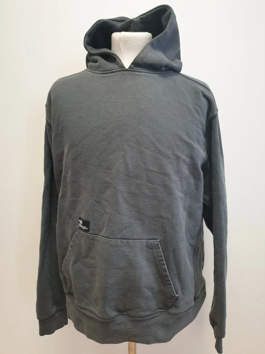 V908 MENS ADIDAS GREY DRAWSTRING DAVID BECKHAM SPORTS HOODIE M EU 50