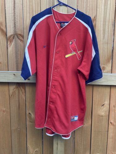 Vintage St.louis Cardinals Pujols #5 Nike Cooperstown Large Jersey