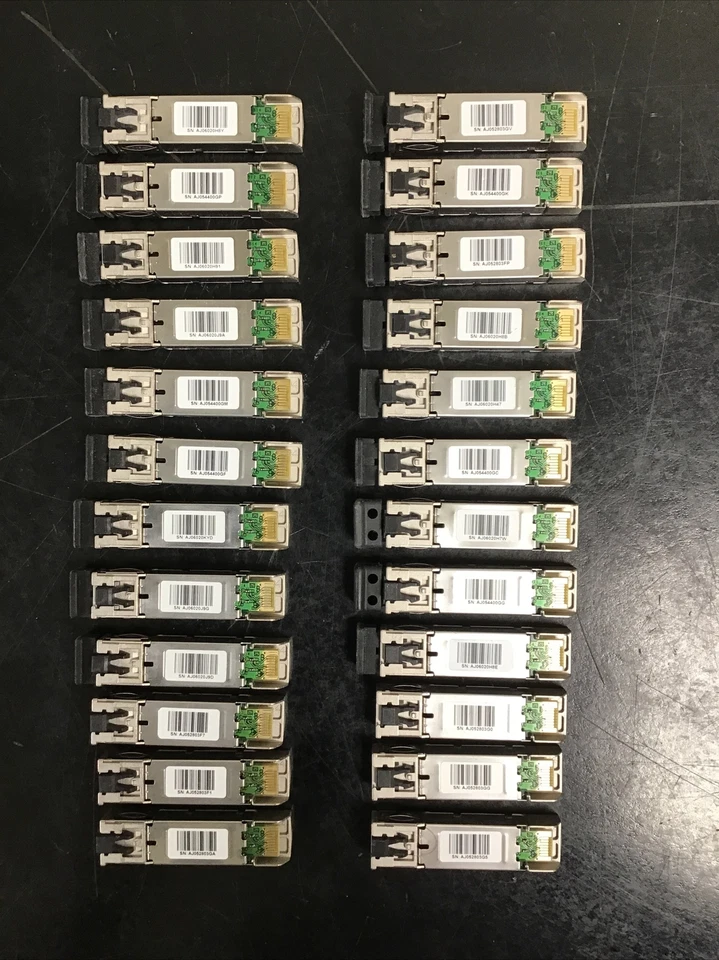 Lote de 24 transceptores LASER PROD Agilent HFBR 5710L 850nm Foto 2 de 3