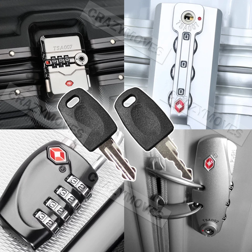 Luggage Key TSA Lock Key for Bag Luggage Suitcase Customs TSA002/TSA007 VIC - image 4 of 4