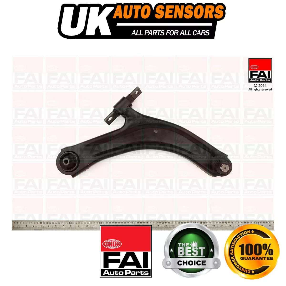 Fits Nissan Qashqai 1.5 dCi 1.6 2.0 2.5 FAI Front Right Track