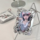 <!--F#f_0-->Silver Metallic Style Metal Texture Card Cover Special-shaped Card Sleeve<!--F/-->