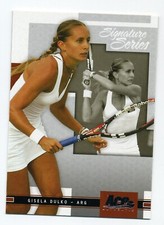 2005 Ace Signature Series - Gisela Dulko Single Tennis Card #44