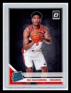 2019-20 Donruss Optic NBA #188 Rui Hachimura Holo Prizm Rated Rookie RC Wizards