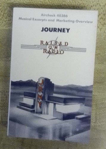Journey: Raised On Radio Aircheck 40386 Musical Excerpts 1986 CBS Promo Cassette - Picture 4 of 8