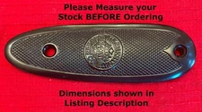 Winchester Logo Butt Plate - fits Models 12, 21, 24, 37, 50, 97, 101 & 1911 -New