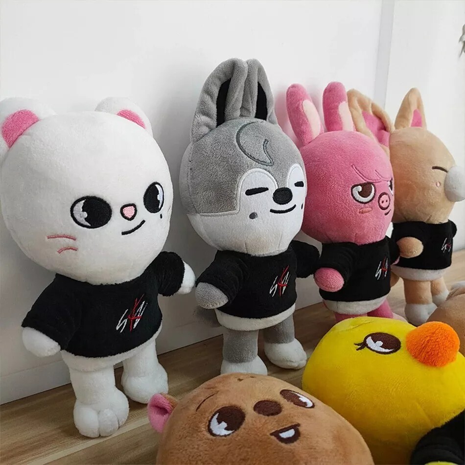 8PCs Stray Kids Skzoo Plush Doll Toys Cartoon Anime FANMEETING