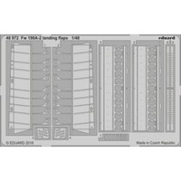 MW22 Eduard 48972 Fw 109A-2 Landing Flaps 1/48 Pe Set For Eduard
