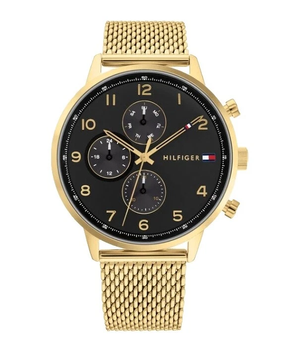 Tommy Hilfiger Stainless Steel Case Luxury Wristwatches