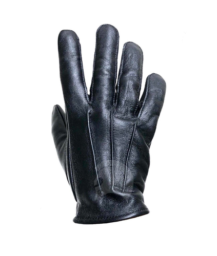 Kleine TAKTISCHE POLIZEI LANGLEBIG GEFÜTTERTE PATROUILLENDIENST SUCHHANDSCHUHE LEDER - Bild 4 von 9