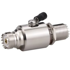 Uhf Lightning Arrestor Pl259 Lightning Surge Protector Uhf Female To Female Bulk