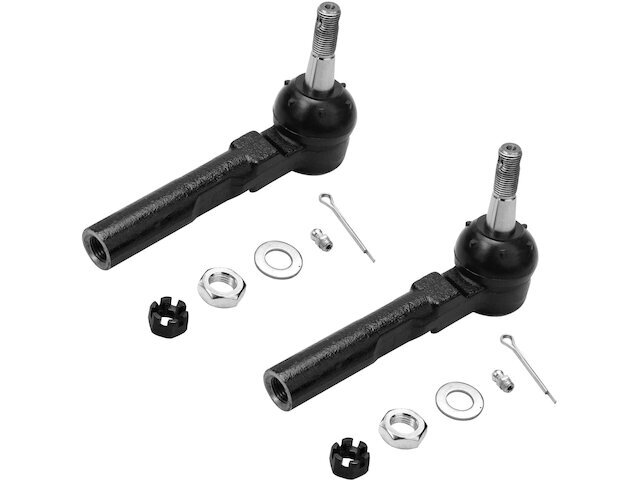 Front Outer Tie Rod End Set For 1997-1999 Oldsmobile Cutlass 1998 FZ952BZ