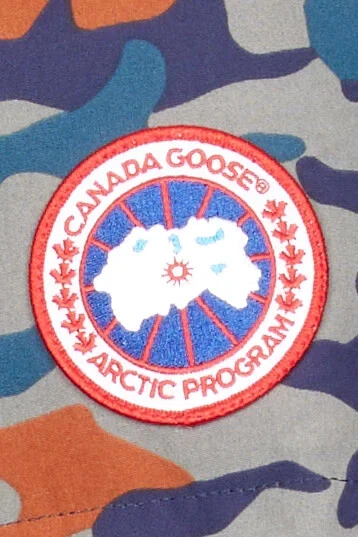 Parka Canada Goose Macmillan - azul, naranja, gris Foto 4 de 4