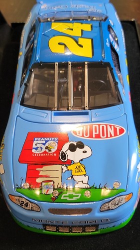 RARE 1:24 Jeff Gordon #24 DUPONT / PEANUTS 2000 ELITE DieCast NASCAR 1 of 3456 - Picture 4 of 8