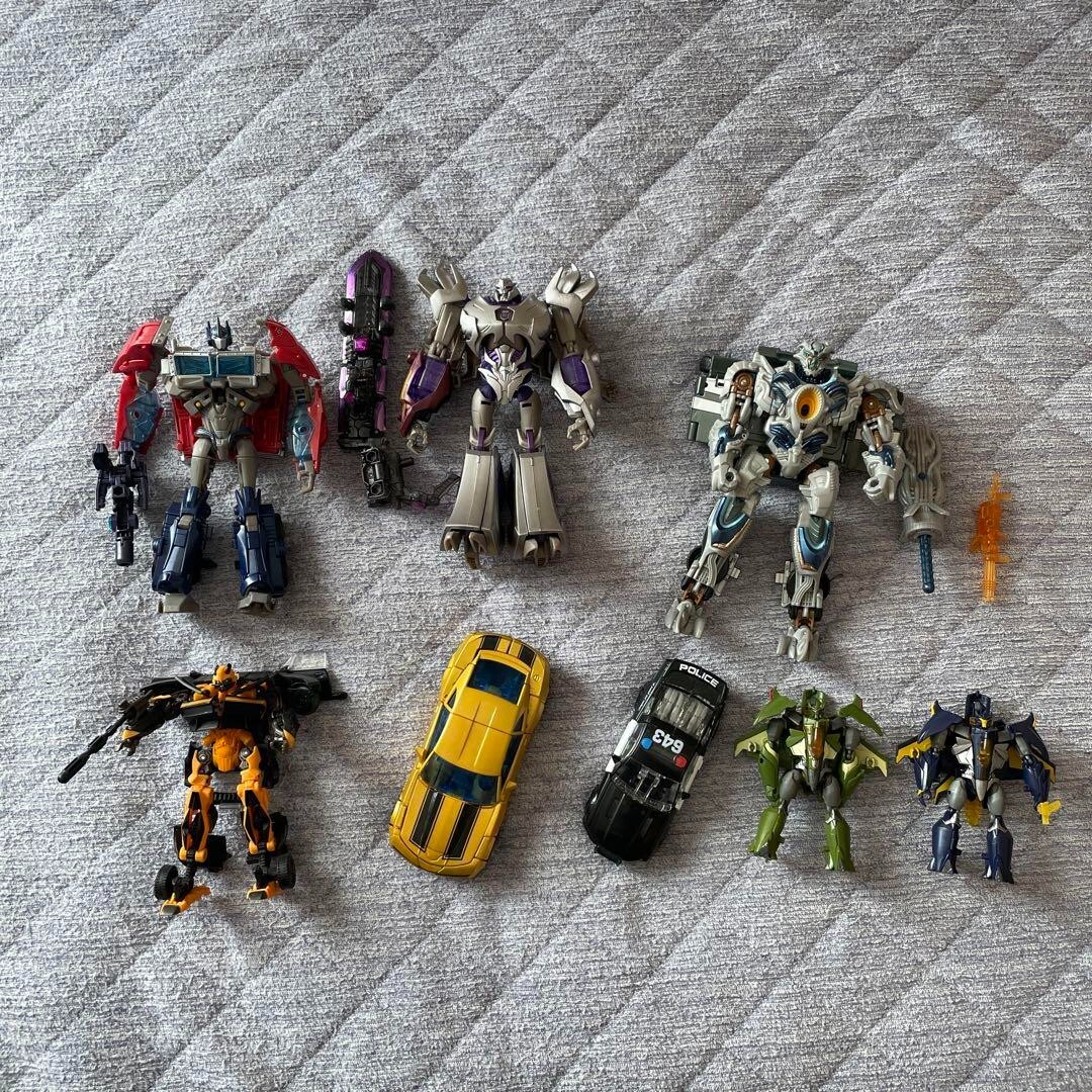 Transformers figure set of 8 | eBay