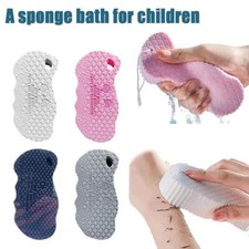 Magic Children Bath Sponge Body Exfoliating Dead Skin Sponge Massager Clean C4W3
