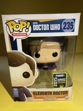 Funko Pop! Vinyl TV Doctor Who Eleventh Doctor w Cyberman Head  - SDCC 2015 Rare