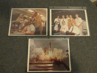 1982 NASA KSC SHUTTLE STS-3 LAUNCH PHOTOS ''1ST GEN KODAK'' LAUNCH+FIRING CONTROL
