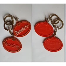 Benedictine keychain, Ste Inglobo, 1966, lot 2 diff. (pc)