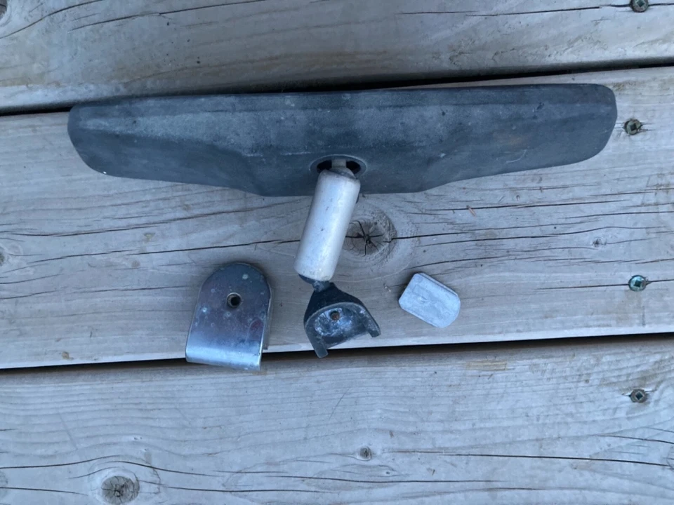 Espejo retrovisor interior Ford Galaxie 1964 1965 Foto 3 de 4