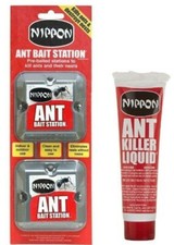 Nippon Ant Killer Bait Station Liquid Nest Trap Stop Ants Colony Pre Baited