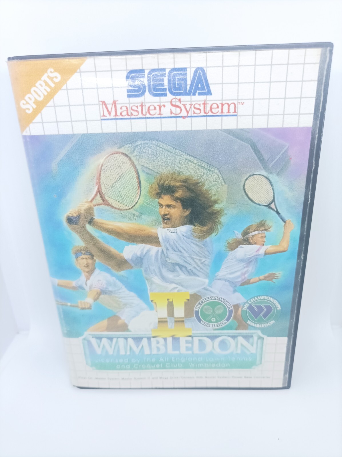 WIMBLEDON II - Sans notice - PAL -  SEGA Master System MS
