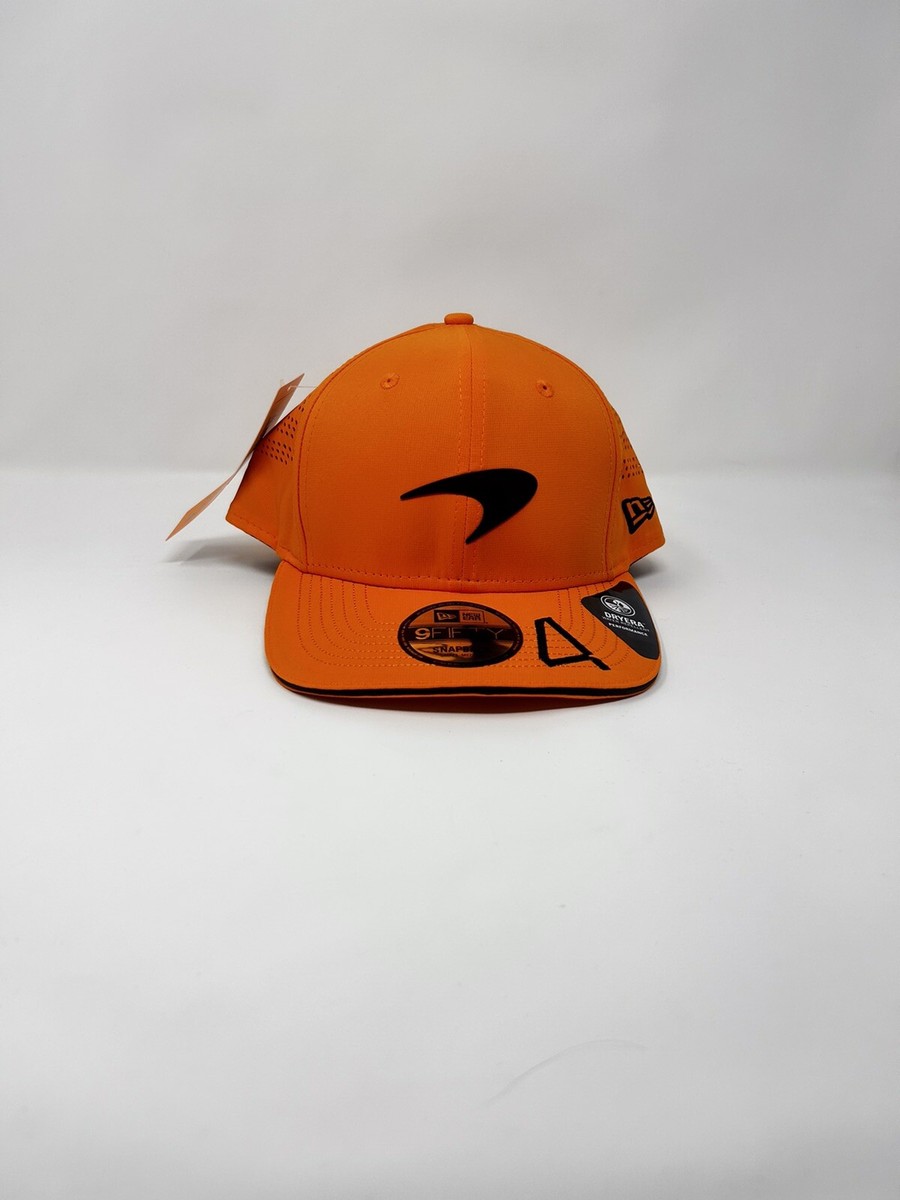 McLaren F1 New Era 9Fifty 2022 Team Lando Norris Pre Curve Hat- Papaya