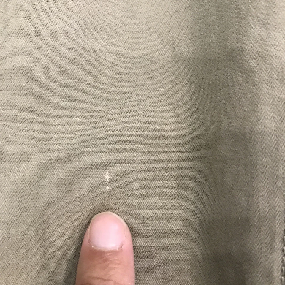 Белые женские туристические брюки Sierra зеленые коричневые хлопчатобумажные нейлоновые размер 10 сделаны в США - Изображение 3 из 4