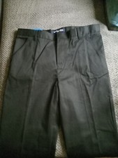 French Toast School Uniform Dress Pant Relaxed Fit, Boys 20 Husky, Black