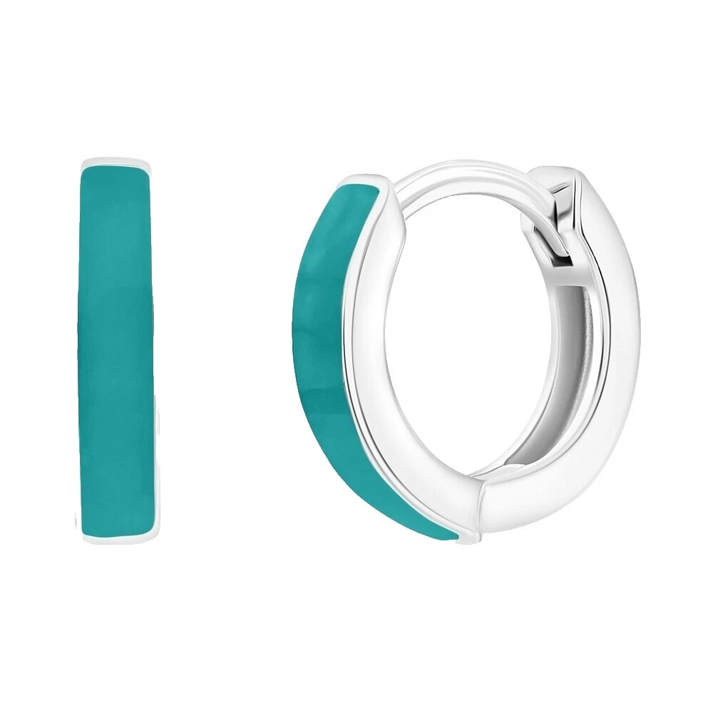 Pendientes de Moda Aro de esmalte