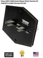 HVAC Blower Motor Resistor Module Assembly #973-037 Fits Chevy GMC C1500 1994-93