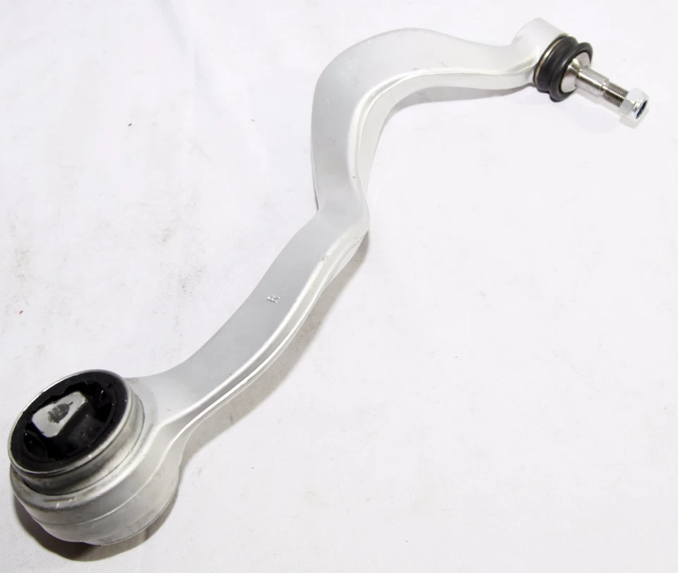 Brazos de control inferiores delanteros diestros del pasajero plateados para BMW 750I/750Li 2006-2008 2x2 Foto 3 de 4