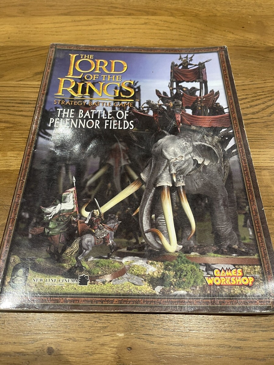 Warhammer Lord of the Rings Battle of Pelennor Fields Rulebook