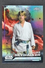Luke Skywalker 2024 Topps Chrome Star Wars Refractor 104