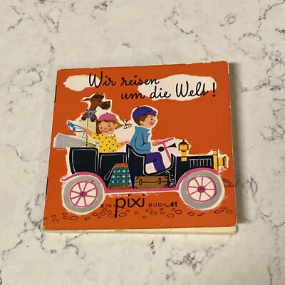 Ein Pixi Buch 41 Carlsen Verlag  German Children's Book Wir Reisen um die Wels