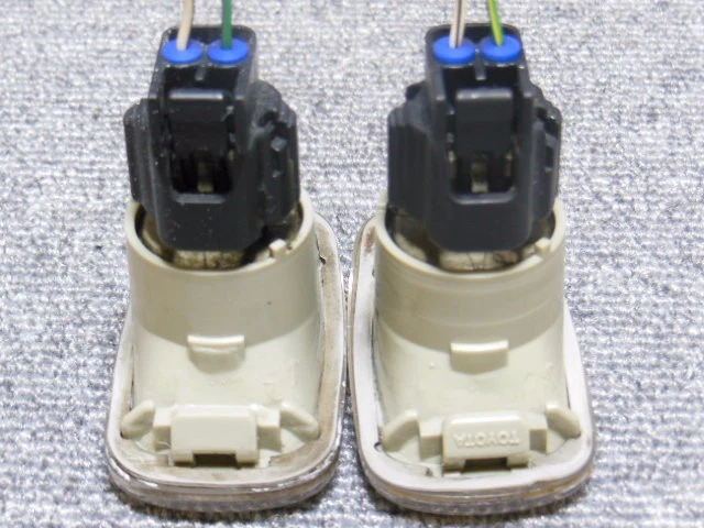 Toyota Altezza SXE Prius SCION BB XB 1998 2006 lente transparente luz de señalización lateral OEM Foto 3 de 4