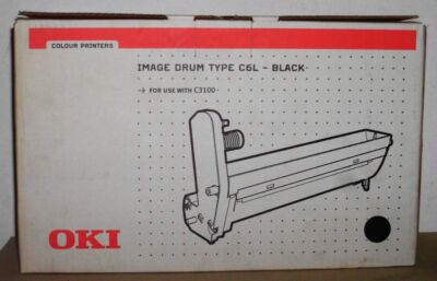 Original Oki 42126644 Type C6L Drum Trommel black schwarz  für C3100   OVP B